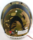 Joe Burrow Autographed Cincinnati Bengals F/S Camo Speed Authentic Helmet - Fanatics Auth *White Image 4