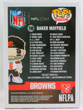 Baker Mayfield Signed Browns Funko Pop Figurine 110- Beckett W *White Image 4