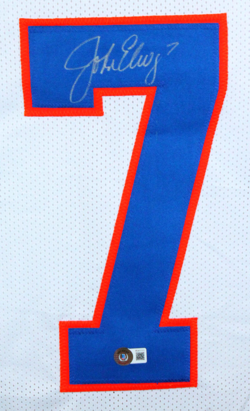 john elway white jersey