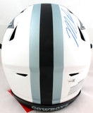 Micah Parsons Autographed Dallas Cowboys Lunar Speed Flex F/S Helmet- Fanatics *Blue