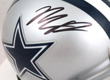 Micah Parsons Autographed Dallas Cowboys Mini Helmet- Fanatics *Black
