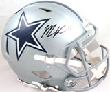 Micah Parsons Autographed Dallas Cowboys Authentic Speed F/S Helmet- Fanatics *Black Image 1