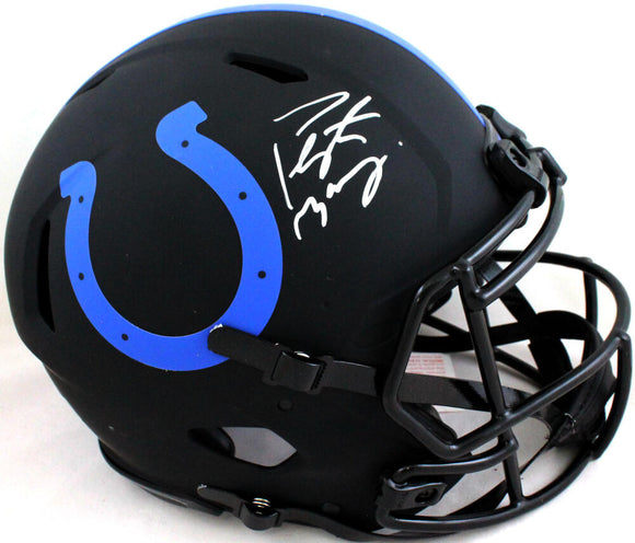 Peyton Manning Indianapolis Colts Signed Speed Authentic Helmet Fanatics