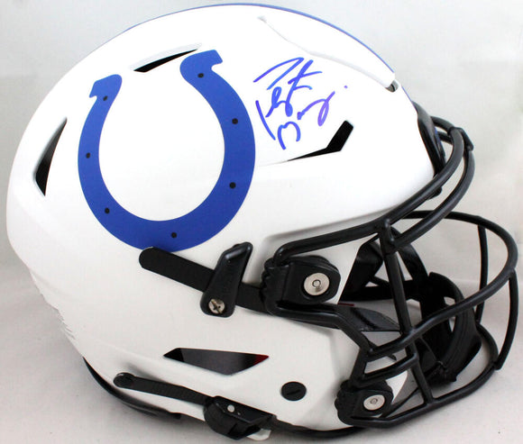 Peyton Manning Signed Indianapolis Colts Speed Full Size Lunar NFL Helmet