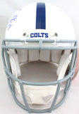 Peyton Manning Autographed Colts 2020 Speed Authentic F/S Helmet-Fanatics *Blue