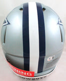 Tony Dorsett Autographed Dallas Cowboys F/S Speed Authentic Helmet- Beckett W Auth *Black