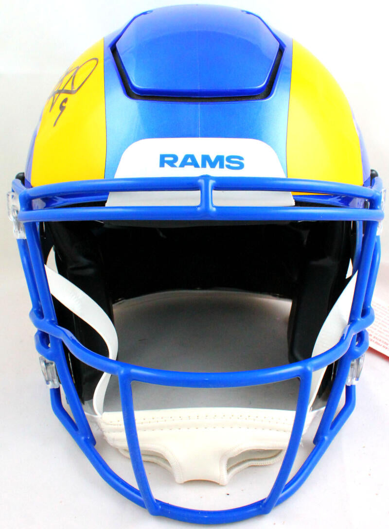 MATTHEW STAFFORD Autographed L.A. Rams Authentic Speed Flex Helmet