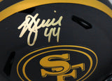 Kyle Juszczyk Autographed San Francisco 49ers Eclipse Mini Helmet- Beckett W Holo *Gold