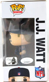 JJ Watt Autographed Houston Texans Funko Pop Figurine- JSA W/ Holo *White