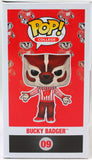 Derek/ TJ/ JJ Watt Wisconsin Badgers Funko Pop Figurine- JSA W/ BAW *Red