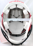 Derek/ TJ/ JJ Watt Signed Wisconsin Badgers Amp Speed Authentic Helmet- JSA W Auth *Silver