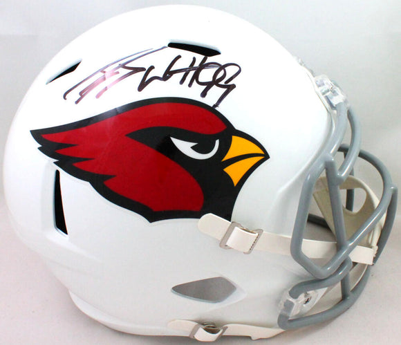 JJ Watt Autographed Arizona Cardinals Full Size Speed Helmet- JSA Witnessed Auth *black