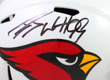 JJ Watt Autographed Arizona Cardinals Full Size Speed Helmet- JSA Witnessed Auth *black