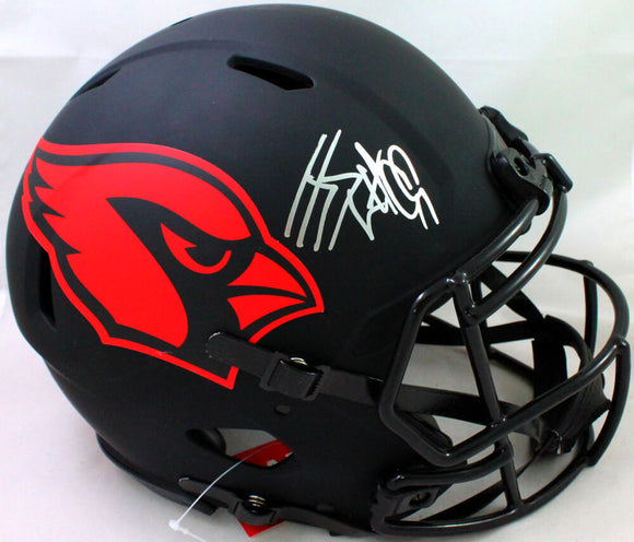 JJ Watt Autographed Arizona Cardinals F/S Eclipse Authentic Helmet - JSA W Auth *Silver Image 1