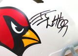 JJ Watt Autographed Arizona Cardinals F/S Authentic Helmet - JSA W Auth *Black