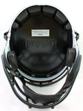 TJ Watt Autographed Pittsburgh Steelers F/S Lunar Speed Helmet- Beckett W Holo *Black