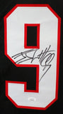 JJ Watt Autographed Black Pro Style Jersey- JSA W Authenticated