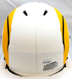 Jim Everett Autographed Los Angeles Rams Lunar Mini Helmet- JSA W Auth