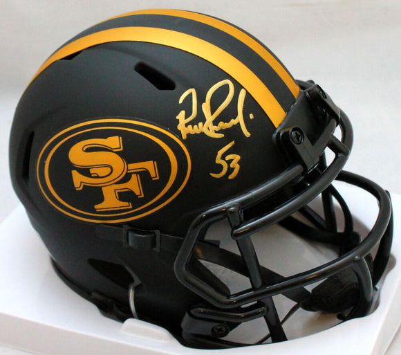 Bill Romanowski Autographed San Francisco 49ers Eclipse Mini Helmet - JSA W *Gold