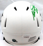 Miles Sanders Autographed Philadelphia Eagles Lunar Mini Helmet- JSA W Auth *Green Image 3