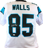 Wesley Walls Autographed White Pro Style Jersey- JSA Witnessed Auth *Silver