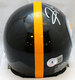Hines Ward Autographed Pittsburgh Steelers Mini Helmet - Beckett W Hologram *Silver Image 3