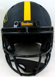 Franco Harris Signed Steelers Eclipse F/S Helmet w/ 2 Insc- BA W Holo *Yellow Image 4