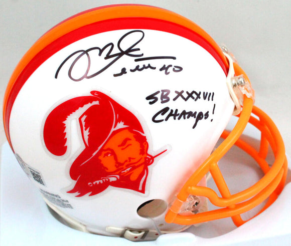 Tampa Bay Buccaneers Signed Helmets, Collectible Buccaneers