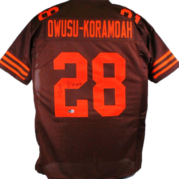 Odell Beckham Jr. Cleveland Browns Autographed Signed Brown Jersey -  Beckett Authentic