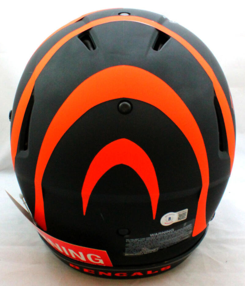 Tee Higgins Autographed Cincinnati Bengals F/S Eclipse Speed Helmet - – The  Jersey Source