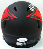 JJ Watt Autographed Arizona Cardinals Eclipse Speed Mini Helmet - JSA W Auth *Silver