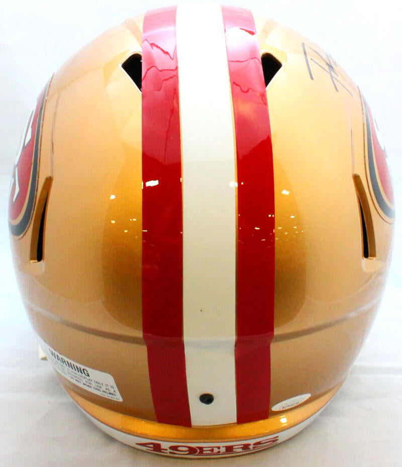 Frank Gore San Francisco 49ers Signed Red with Black & Gold Pro