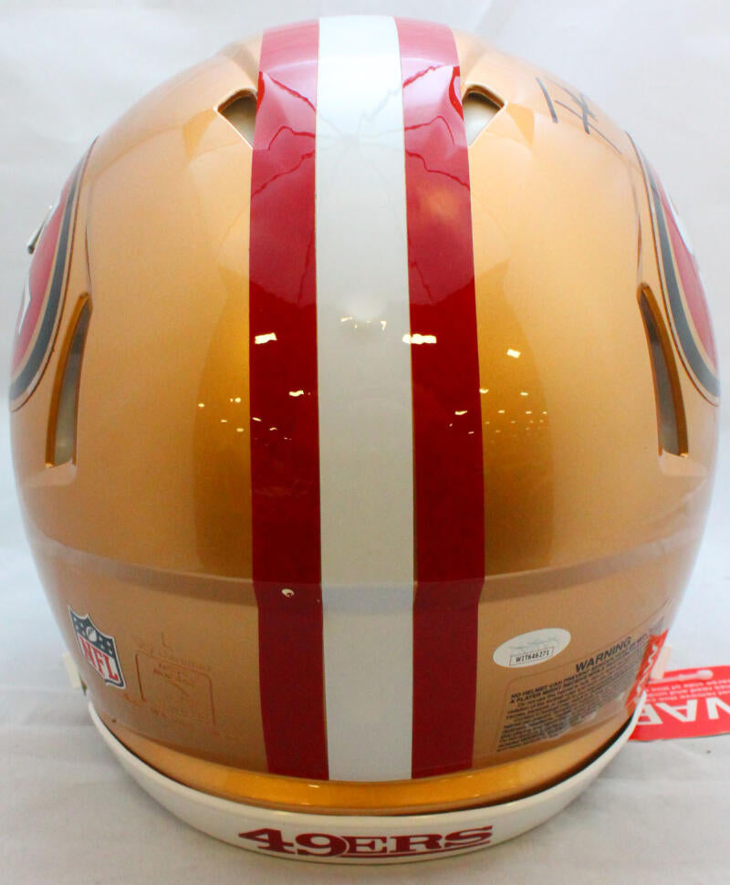 Frank Gore San Francisco 49ers Signed Red with Black & Gold Pro