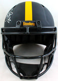 Troy Polamalu Autographed F/S Pittsburgh Steelers Eclipse Speed Helmet-Beckett W Hologram *Silver