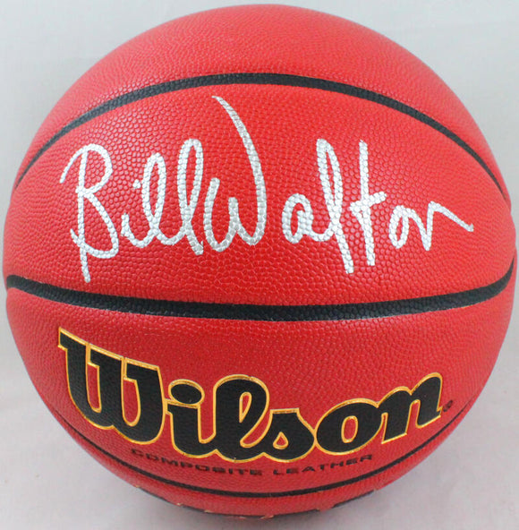 Bill Walton Autographed NCAA WILSON Basketball-Beckett W Hologram *Silver