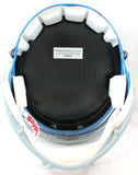 Emmitt Smith Autographed Florida Gators Blue F/S Speed Helmet- Beckett W Hologram *White Image 5