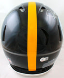 Jerome Bettis Autographed Pittsburgh Steelers F/S Speed Authentic Helmet w/2 insc. - Beckett W Hologram *Silver Image 4