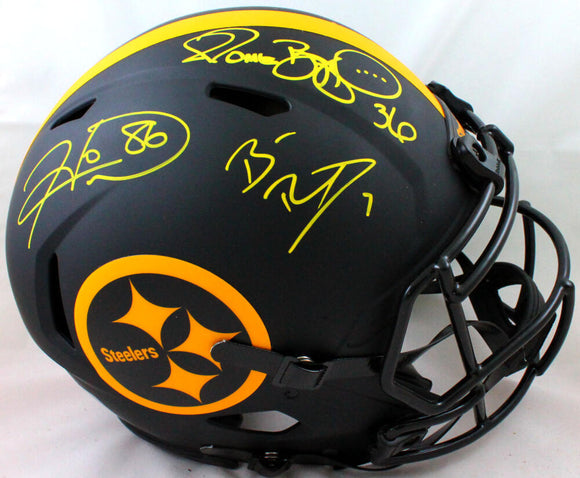 Jerome Bettis Autographed Full Size Authentic Eclipse Helmet –