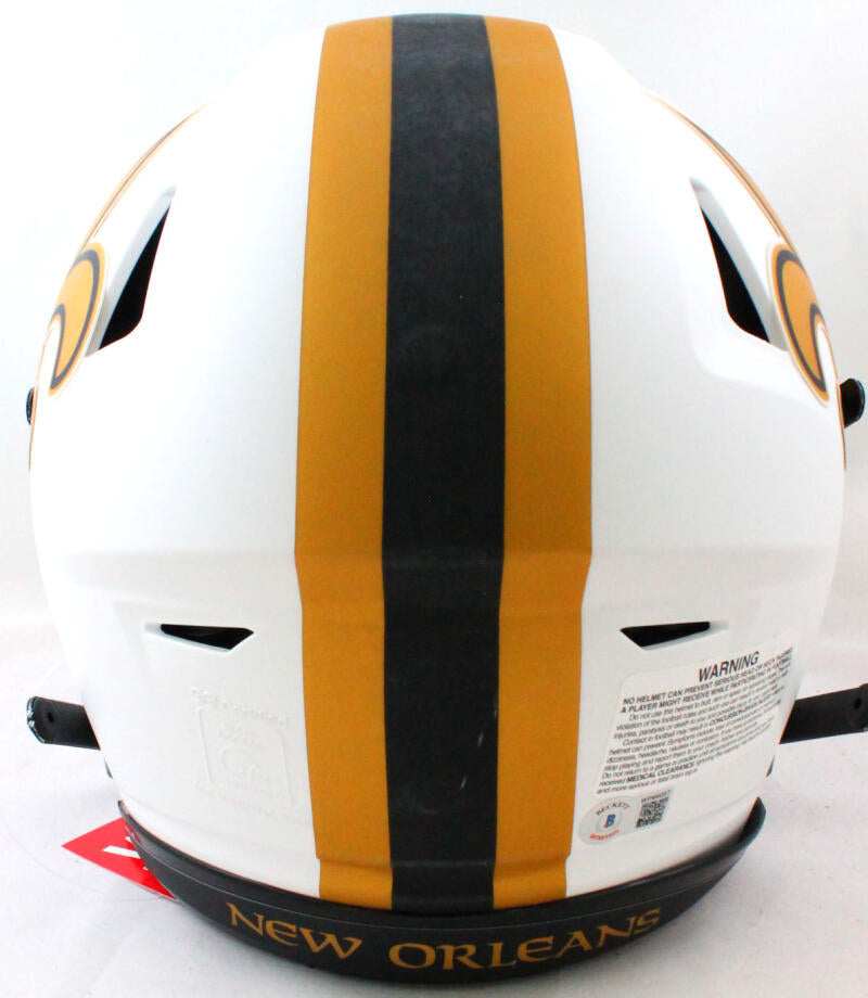 Michael Thomas Autographed Saints Speed Flex Lunar F/S Helmet- Beckett –  The Jersey Source