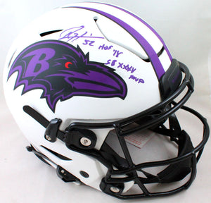 Ray Lewis Signed Baltimore Ravens Authentic Lunar Speed Flex