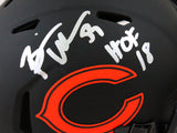 Brian Urlacher Signed Chicago Bears Eclipse Speed Mini Helmet w/hof - Beckett W*Silver