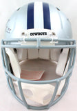 Roger Staubach Autographed Dallas Cowboys F/S Speed Authentic Helmet w/2 Insc.- Beckett W Hologram *Black