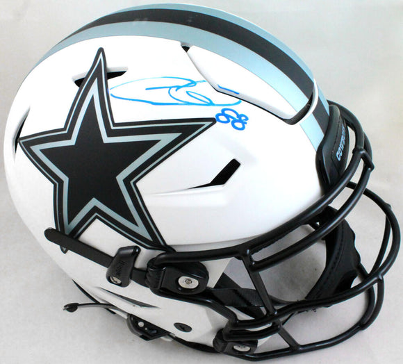 CeeDee Lamb Autographed Dallas Cowboys F/S Lunar SpeedFlex Helmet