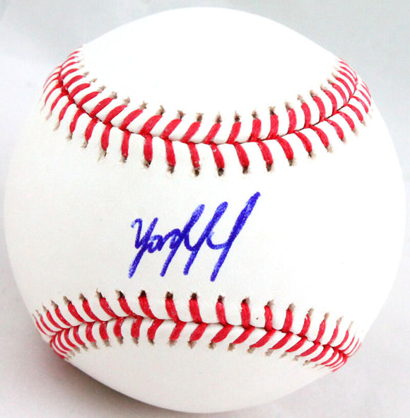 Yordan Alvarez Autographed Rawlings OML Baseball- Beckett W Hologram * –  The Jersey Source