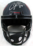 Andre Johnson Autographed Houston Texans F/S Eclipse Speed Helmet-JSA W Auth *Silver Image 3