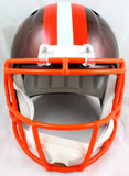 Odell Beckham Autographed Cleveland Browns F/S Flash Speed Helmet-Beckett W Hologram *Orange