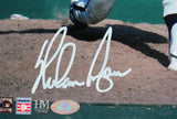 Nolan Ryan Autographed Houston Astros 8x10 HM Pitching Front View- AIV Hologram /Ryan Holo Auth *White