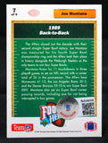 1991 Upper Deck Heroes #7 Joe Montana San Francisco 49ers Autograph Beckett Authenticated