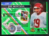 1992 Stadium Club #440 Joe Montana San Francisco 49ers Autograph Beckett Authenticated