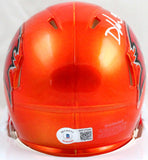 Devin White Autographed Tampa Bay Bucs Flash Speed Mini Helmet-Beckett W Hologram *White